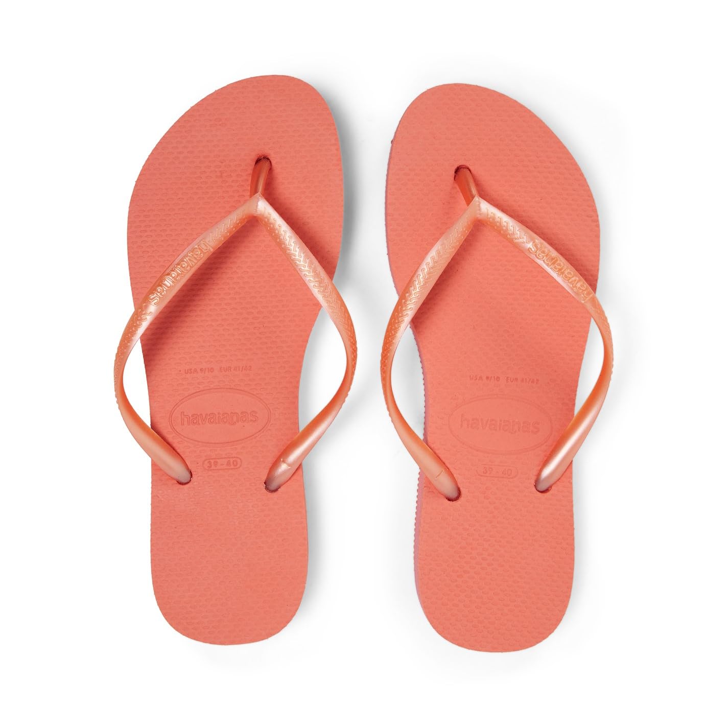 Havaianas - Sandalias finas para mujer, rosa (Rosa Ballet), 7-8