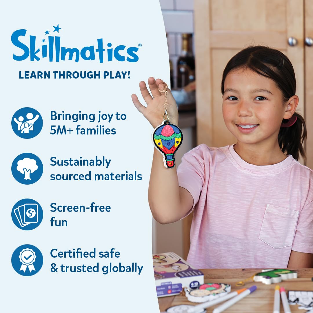 Skillmatics Rapid Rumble - Juego de mesa de ritmo rápido, juguete educativo, juego de cartas de pensamiento rápido para niños, adolescentes y adultos, diversión para Navidad, noche de juegos