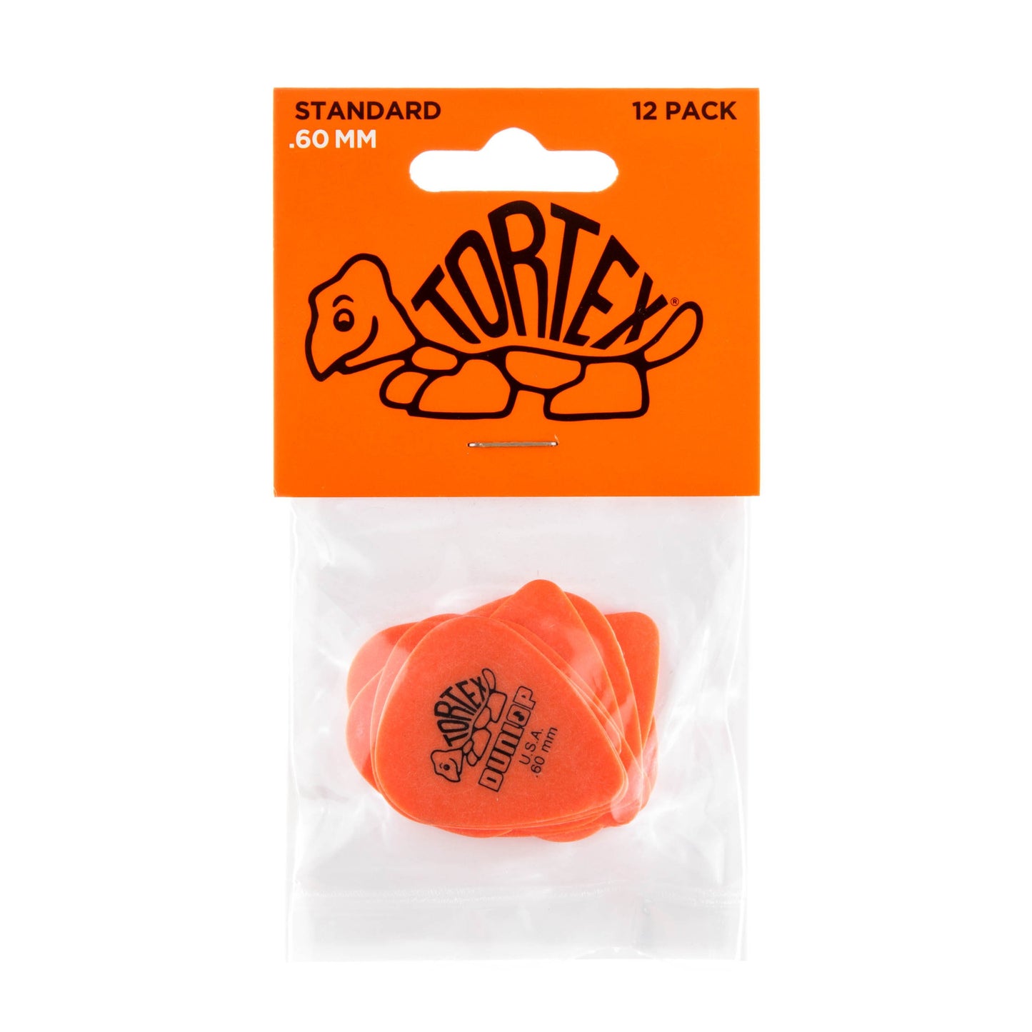 JIM DUNLOP Púas Tortex 0,60mm Saco de 12
