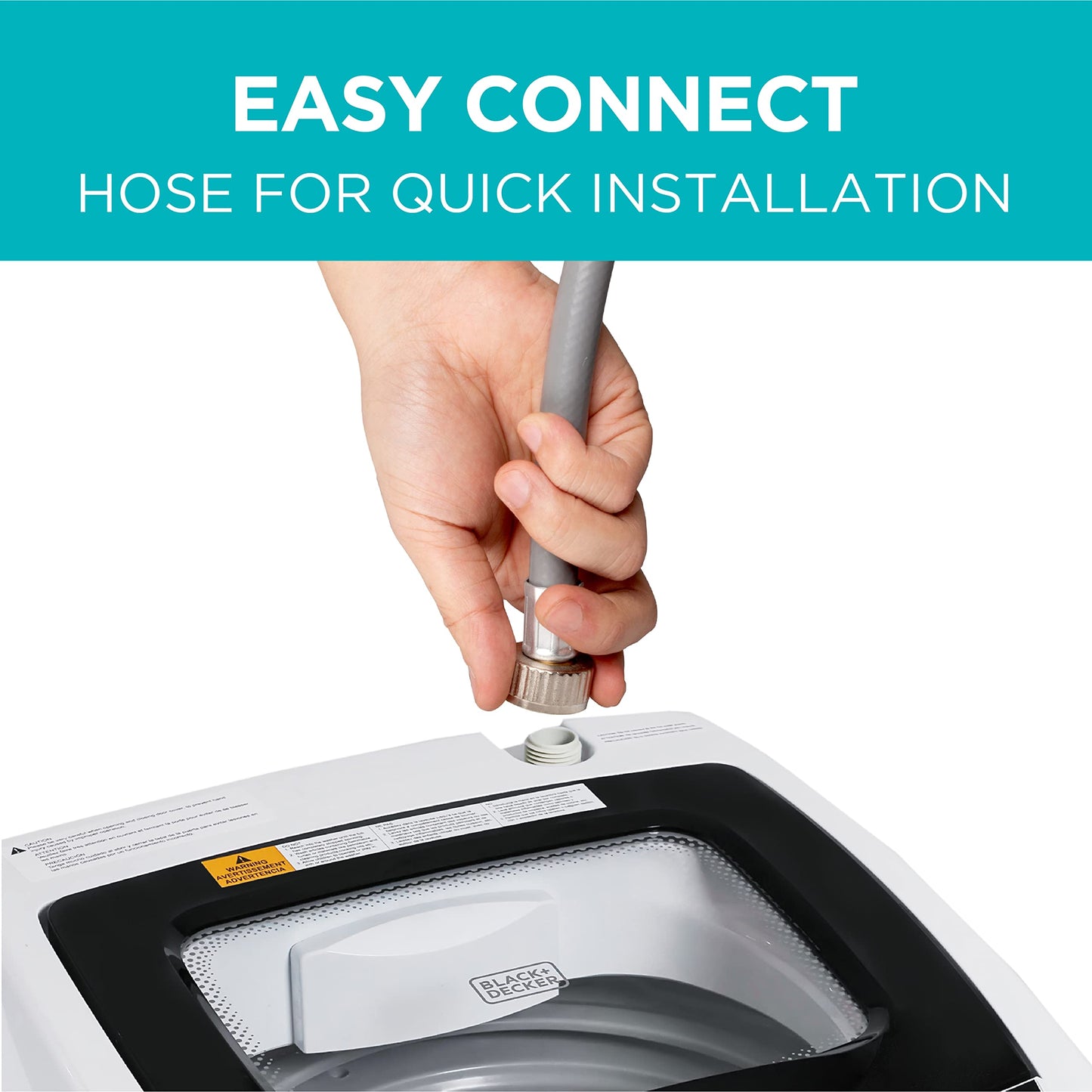 Black + Decker BPWM09W Portable Washer