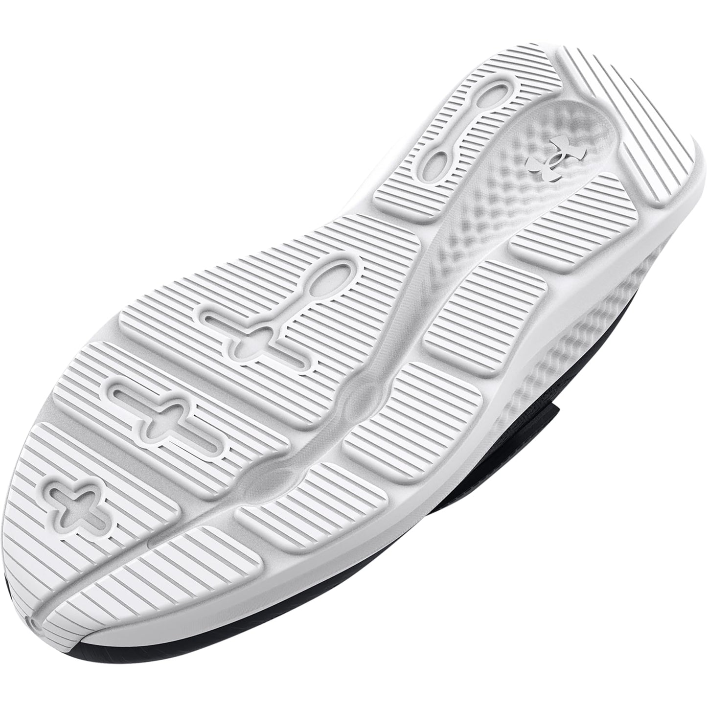 Under Armour UA BPS Pursuit 3 AC Deportivas para niño, zapatillas de deporte ligeras y transpirables, color negro/negro/blanco