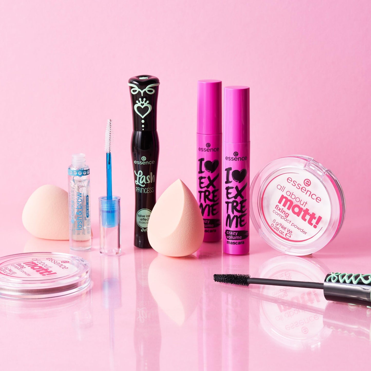 ESSENCE Lash Princess Efecto pestañas postizas máscara de pestañas, negro