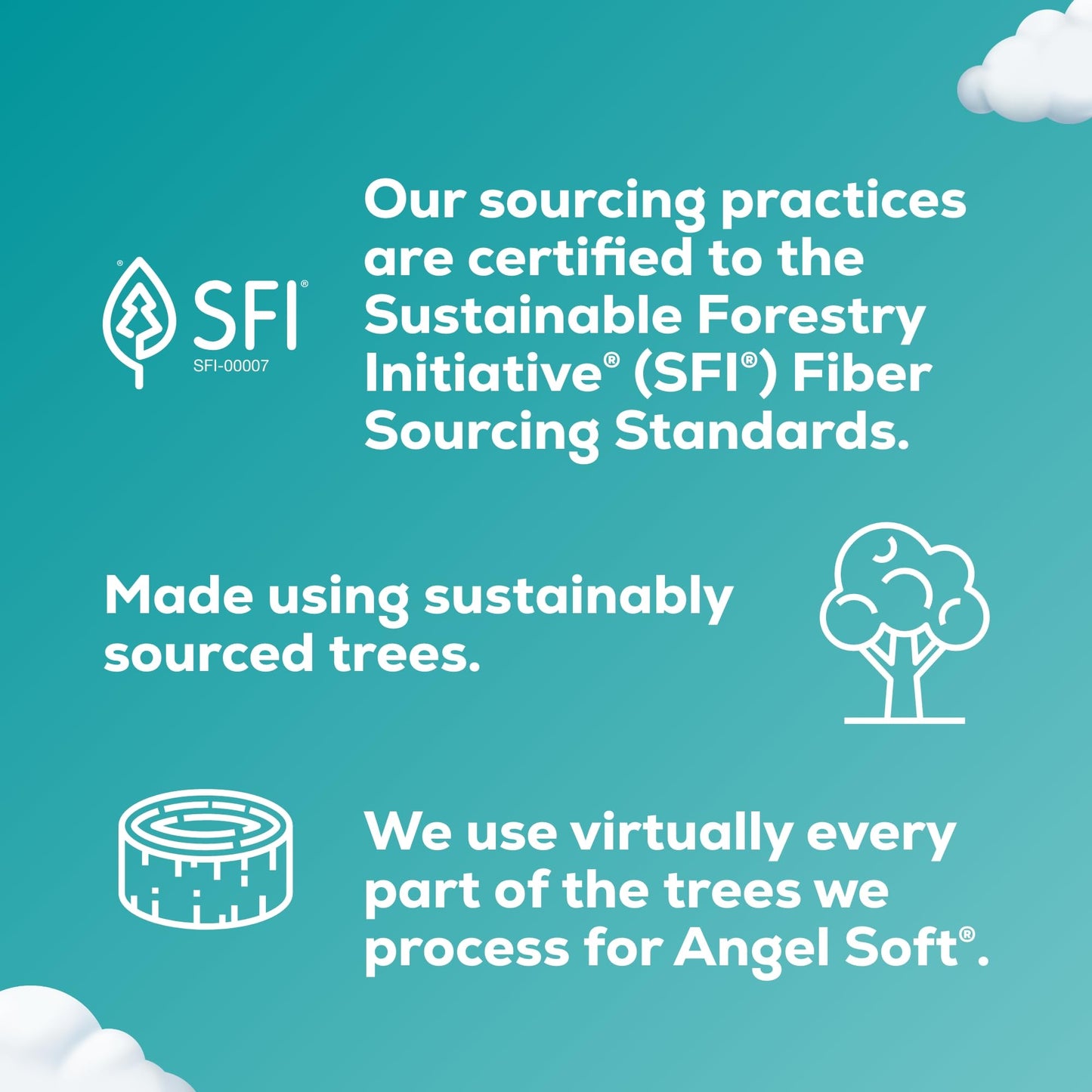 Angel Soft® Papel higiénico, 16 mega rollos = 64 rollos regulares, papel de baño de 2 capas