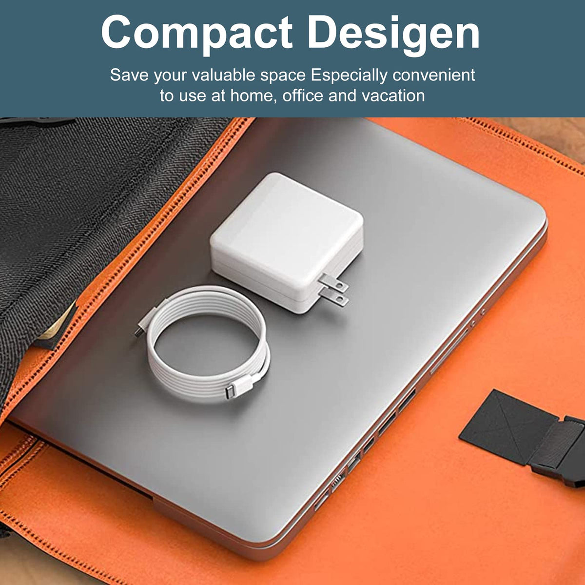 ixcvSunveza Cargador Mac Book Pro Cargador USB C de 100 W Compatible con MacBook Pro 16, 15, 14, 13 Pulgadas, iPad Pro 2021/2020/2019/2018, Incluido Cable USB C a C de 8 pies
