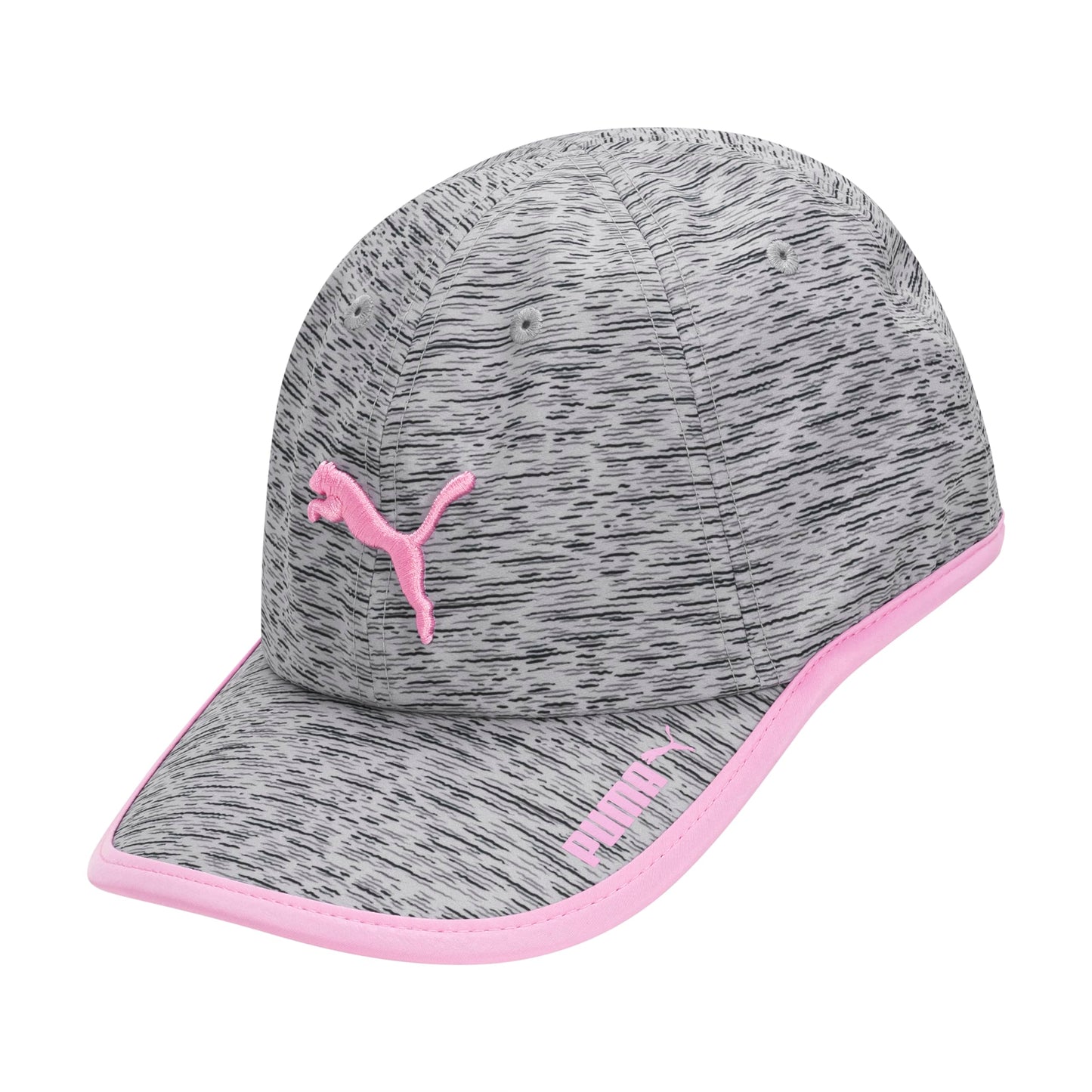 Puma Women's Evercat Running Cap, Grey/Pink, OS