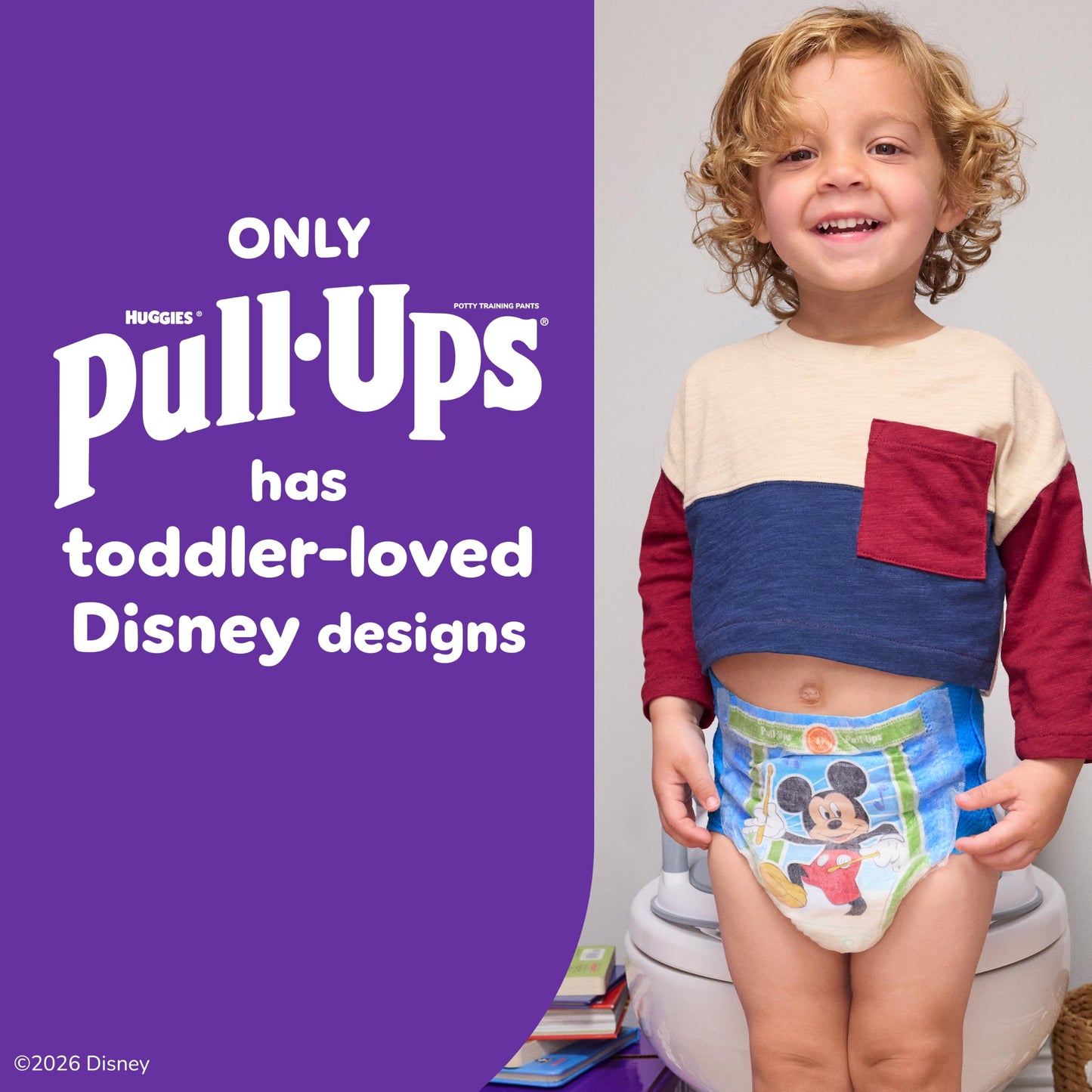 Pull-Ups Learning Designs Pantalones de entrenamiento para niños, 3T-4T, 112 unidades