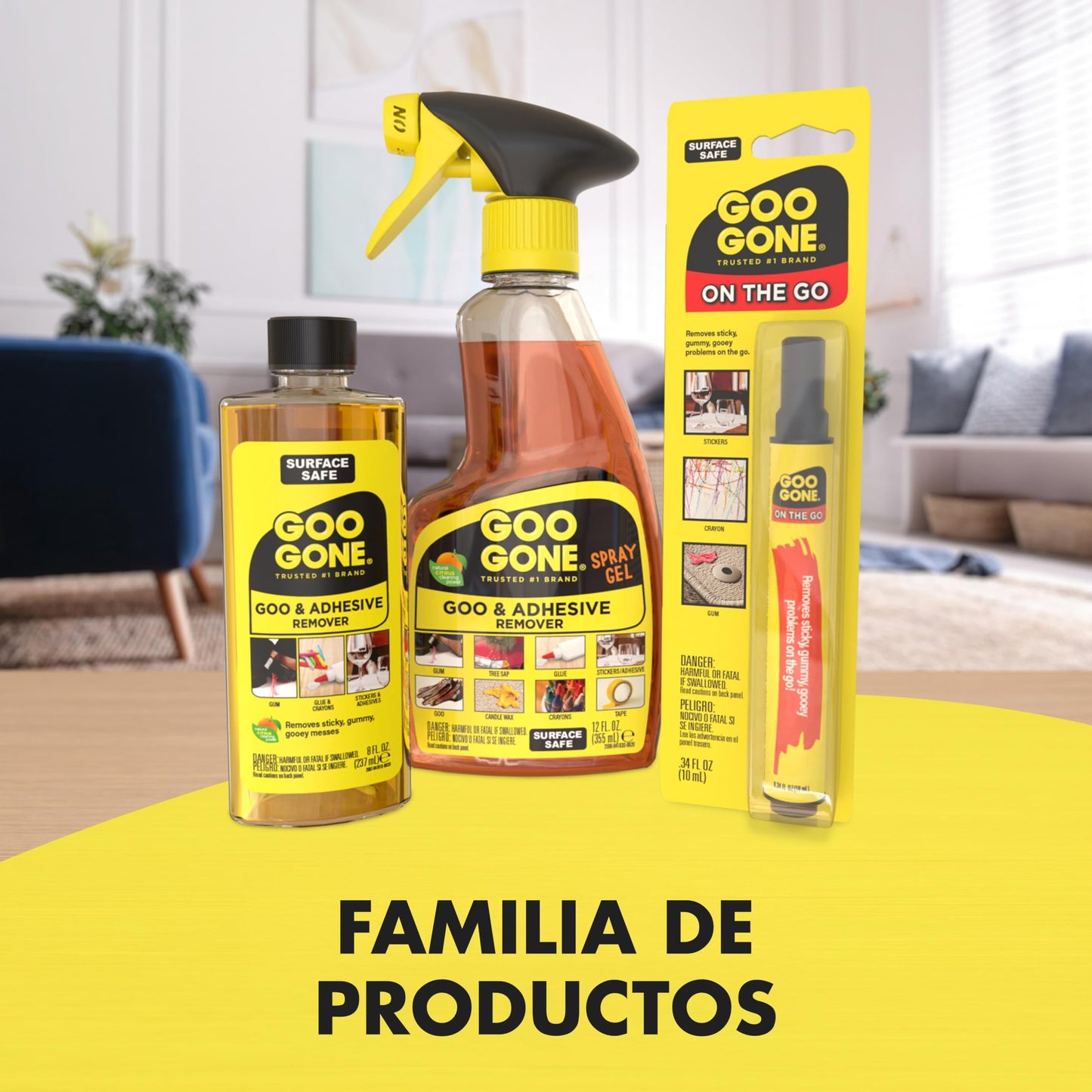 Goo Gone Original Quitamanchas y Adhesivos, 237 ml