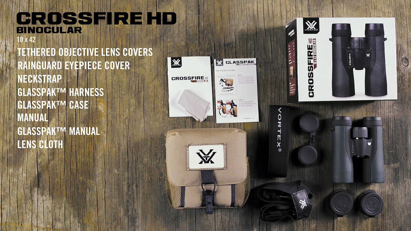 Vortex Optics Crossfire HD 10x42 - Prismáticos