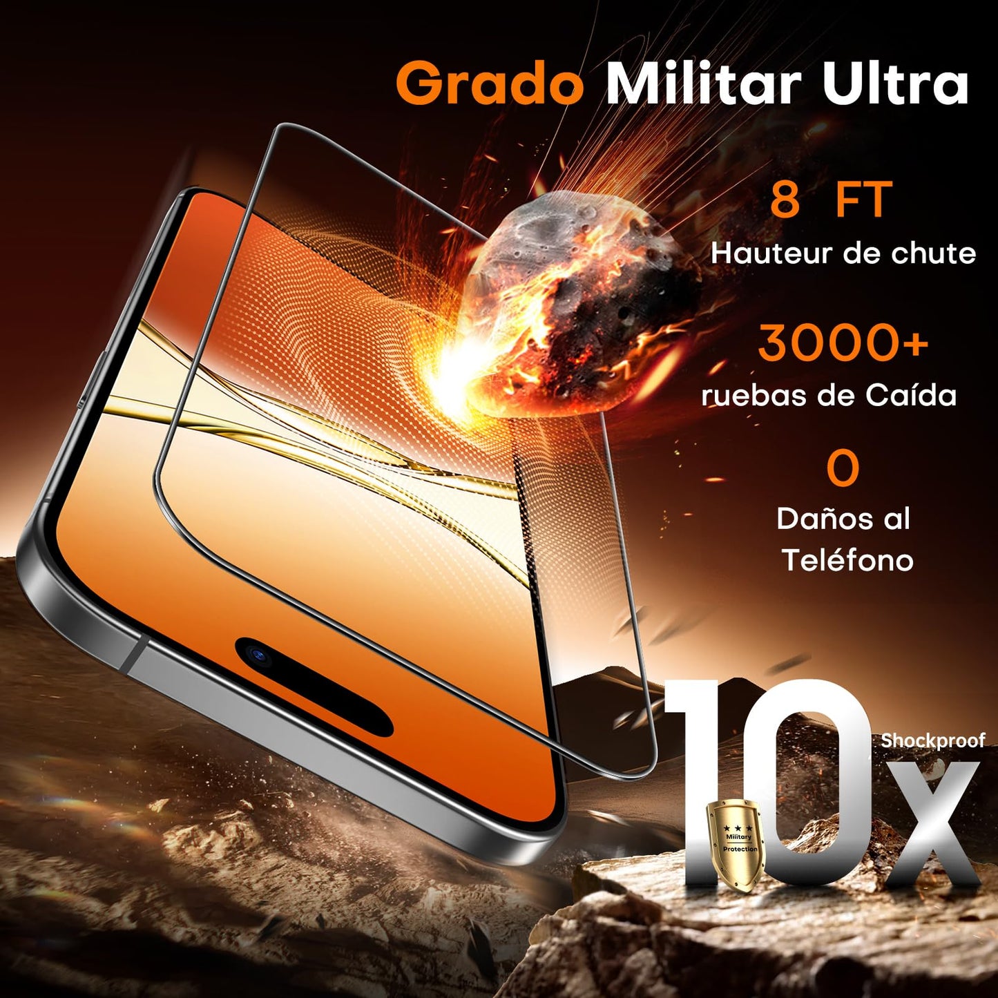 TOCOL 2 Piezas Protector Pantalla para iPhone 17, 6,3 Pulgadas, Alineación Automática para Instalación Rápida sin Burbujas, Cristal Templado de Dureza 9H+, Transparente