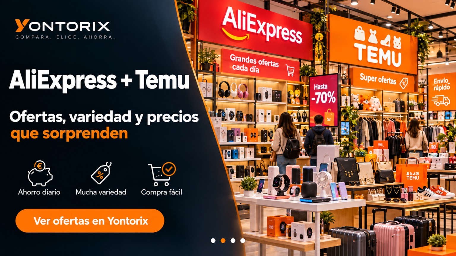 AliExpress y Temu en Yontorix