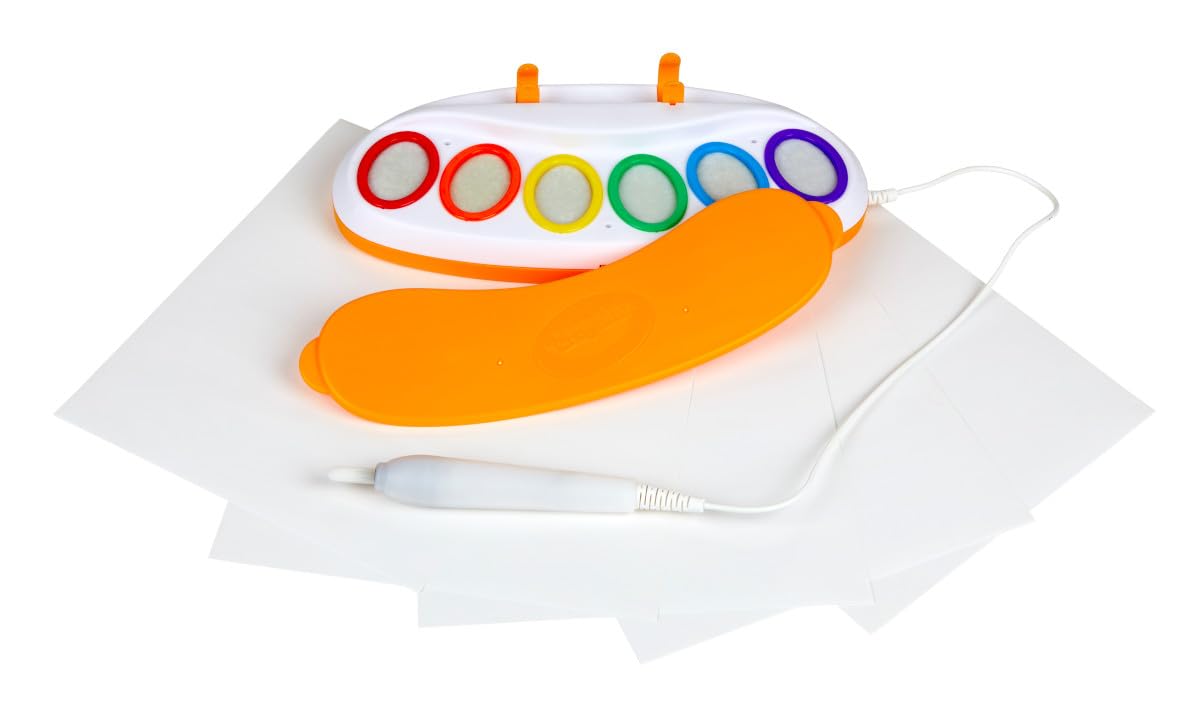 CRAYOLA Color Wonder Magic Light Brush | Pintura sin desorden | Incluye 18 páginas Magic Color Wonder para niños a Partir de 3 años