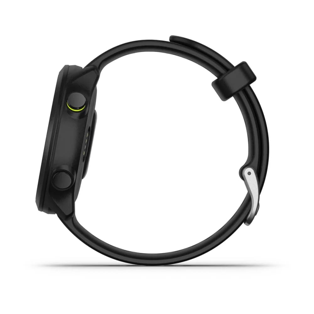 Garmin Forerunner 55, Reloj inteligente para running con GPS, Planes de entrenamiento, Notificaciones y seguimiento del bienestar, Color Negro