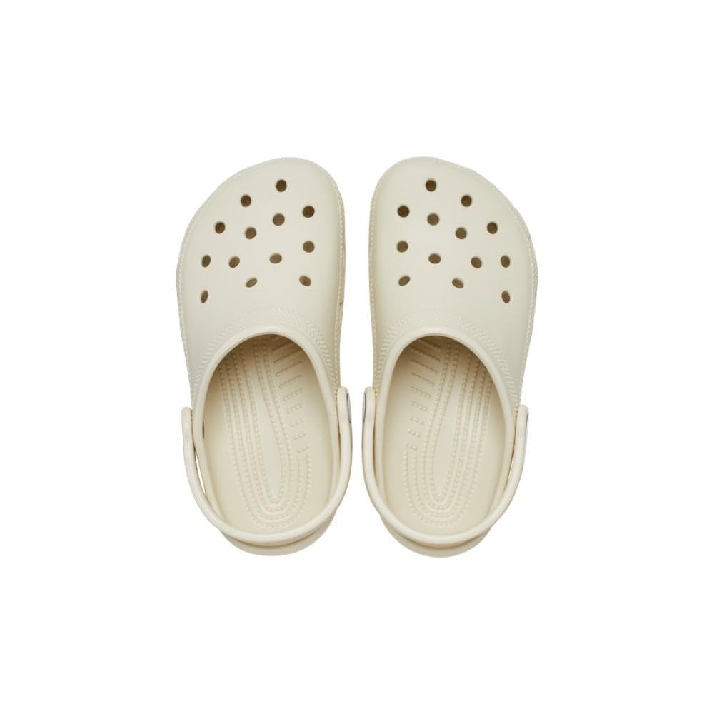 Crocs Classic Clog K Zuecos Unisex niños, Bone, 38/39 EU