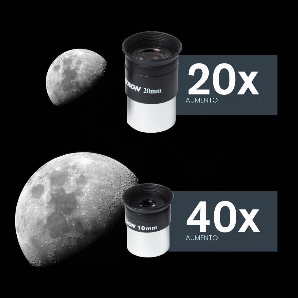 Celestron 21035 Travel Scope 70 Portable Refractor Telescope Kit with Backpack, Black