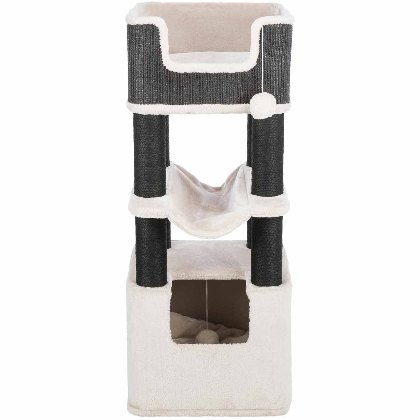 TRIXIE Poste Rascador Ramiro XXL, 110 cm, Gris Claro