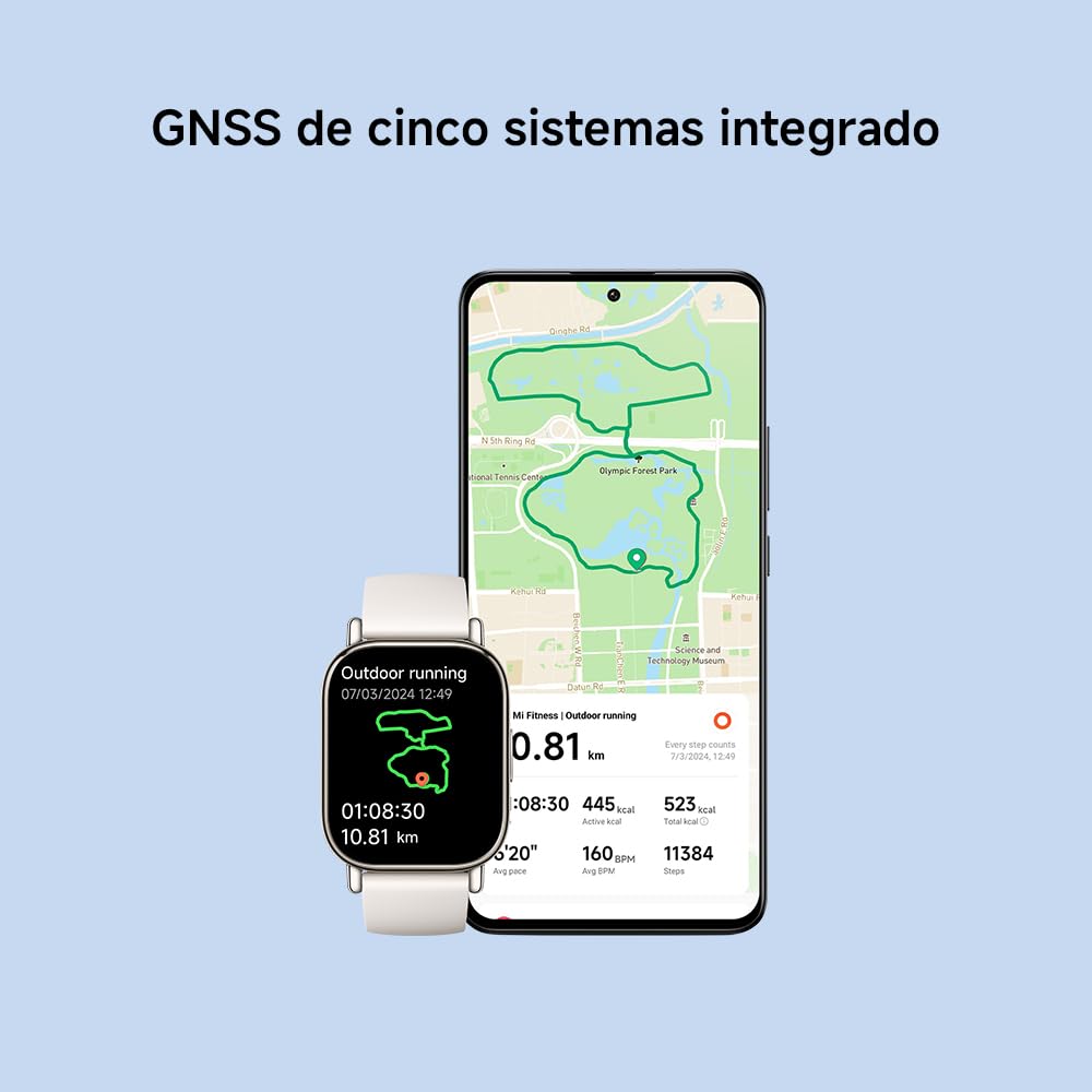 XIAOMI Redmi Watch 5 Lite, Llamadas Bluetooth, Pantalla AMOLED de 1.96 Pulgadas, Monitor de frecuencia cardíaca, 150 Modos Deportivos, hasta 18 días de autonomía, Dorado