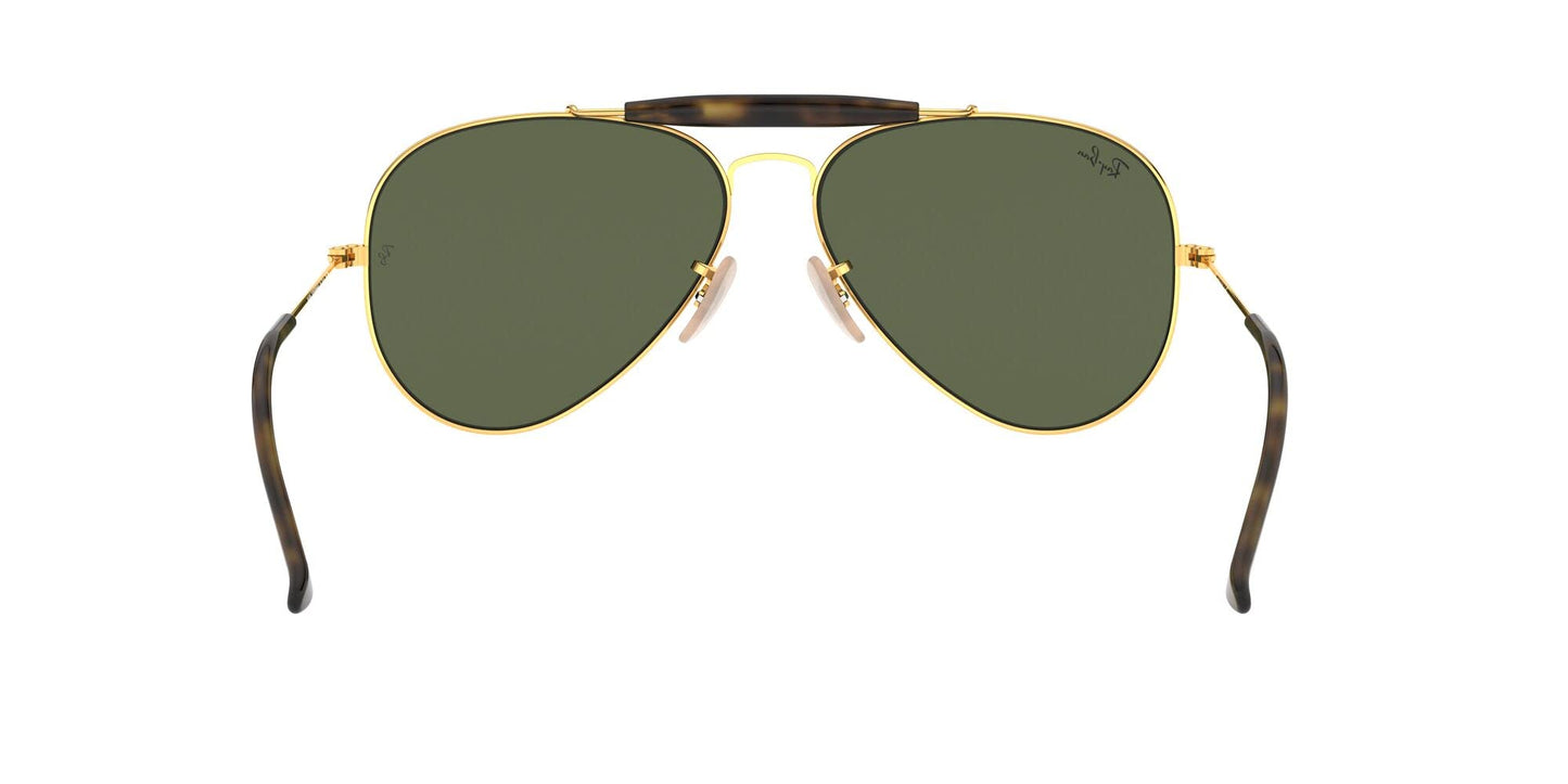 Ray-Ban RB 3029 Gafas de Sol, Gold, 62 para Hombre