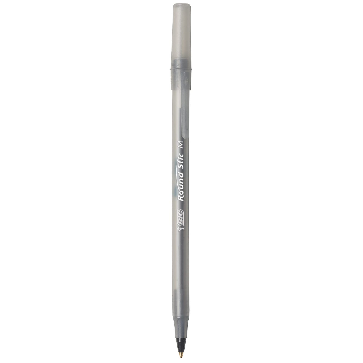 BIC Stic Xtra Life. Bolígrafo redondo, punta mediana, color negro 60 count