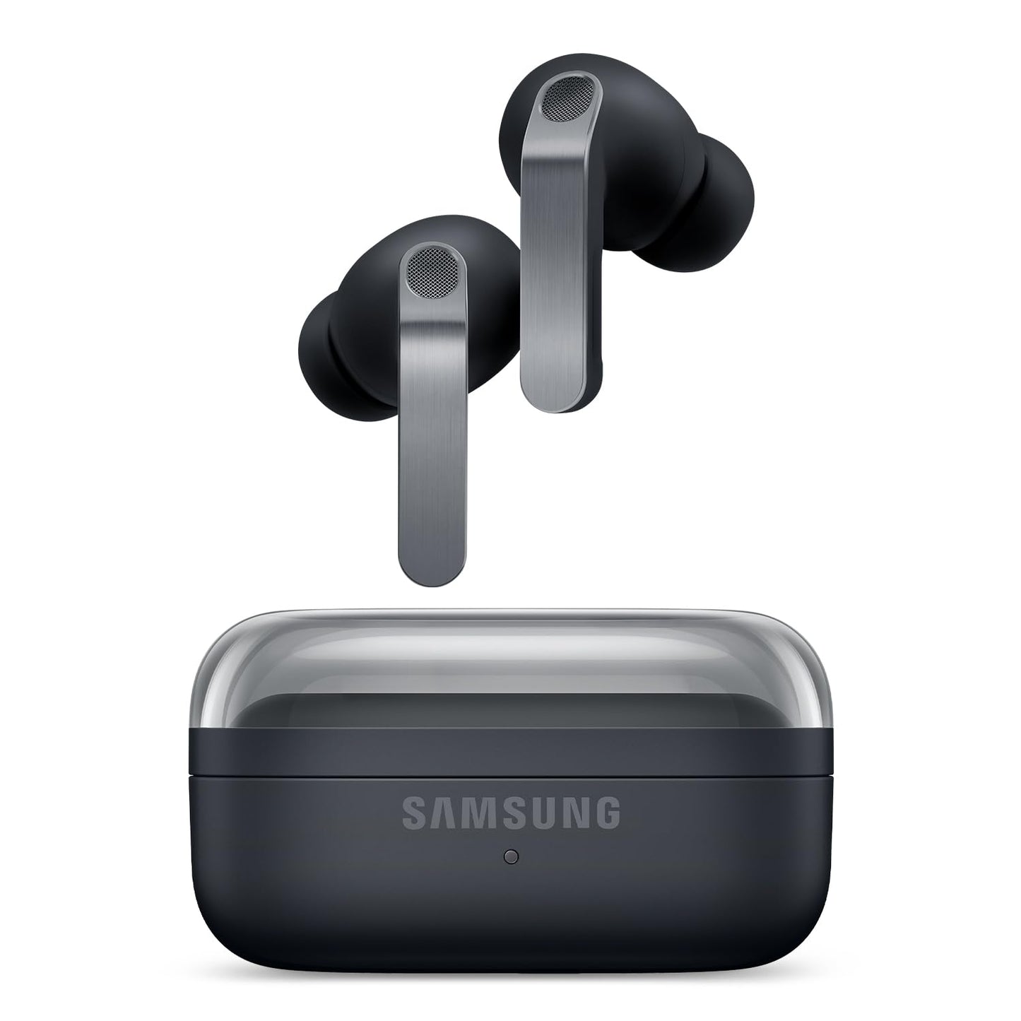 Samsung Galaxy Buds 4 Pro (2026) AI True Wireless Auriculares Bluetooth, audio de alta resolución, altavoz de 2 vías, ANC 2.0, comodidad optimizada, IP57, traducción en vivo, color negro