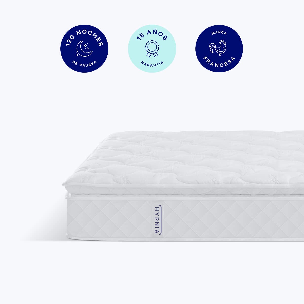 HYPNIA Colchón Bienestar Superior con Espuma Viscoelástica - 160 x 200 (cm)