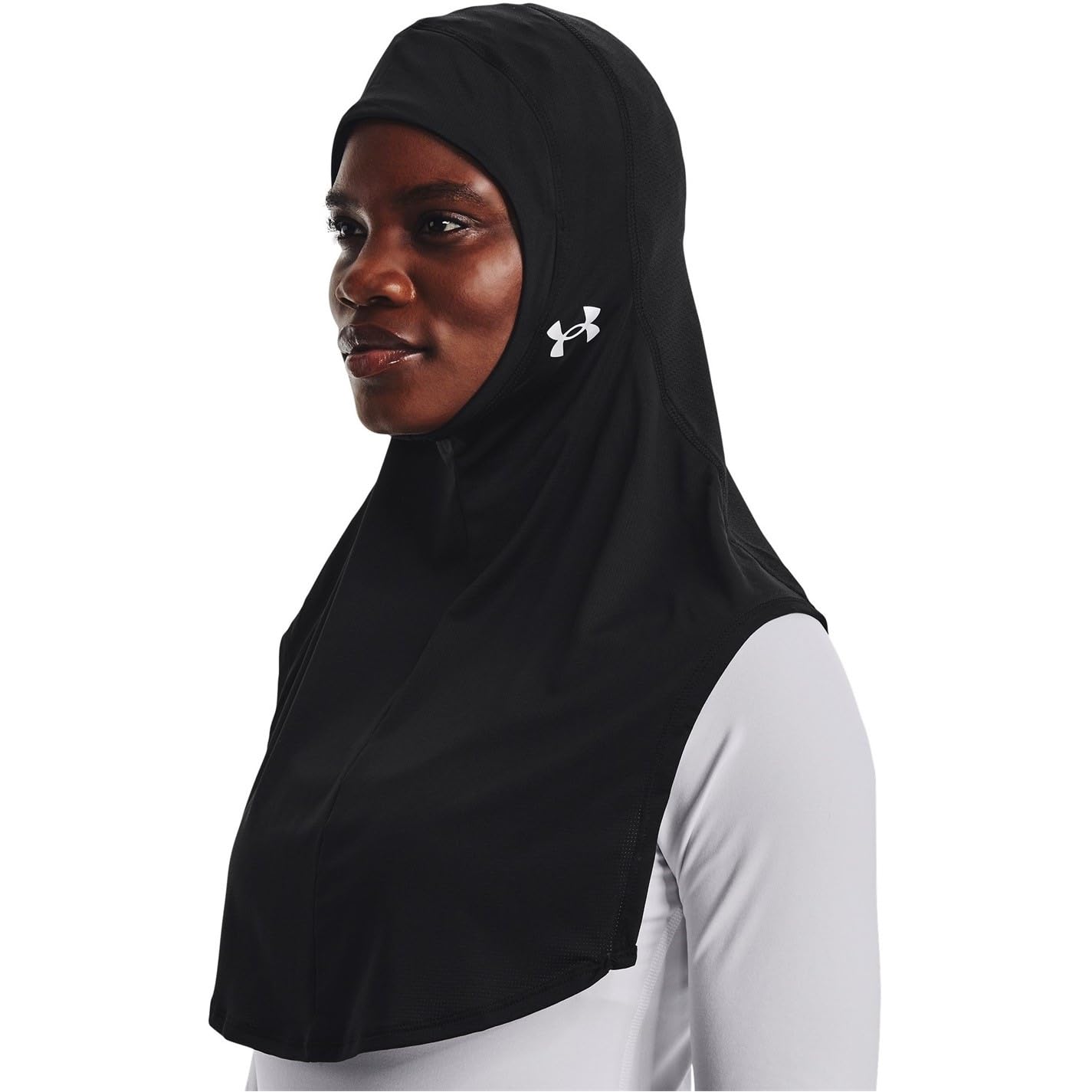 Under Armour Extended Hijab Damen Schwarz M/L