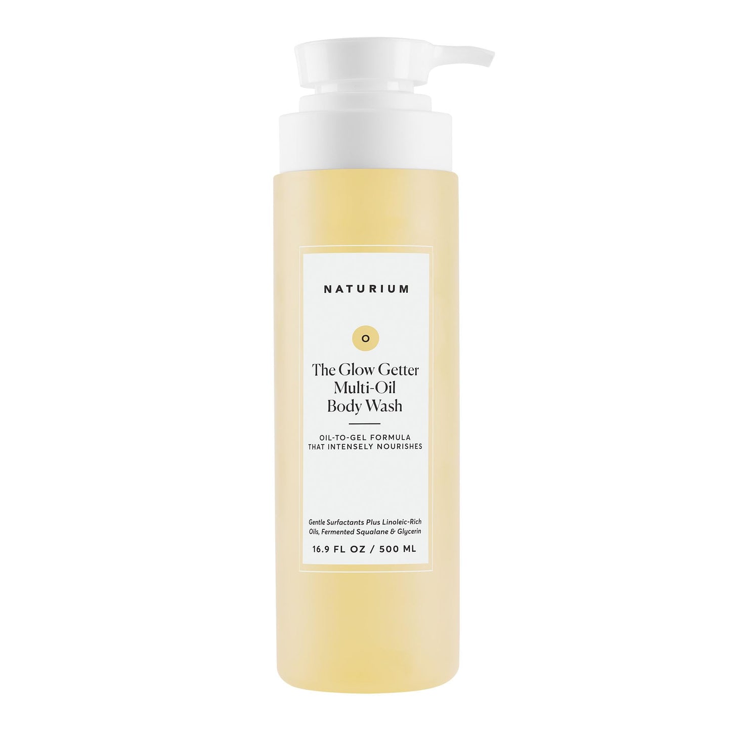 Naturium The Glow Getter Multi-Oil Hydrating Body Wash - Limpiador suave, 500 ml
