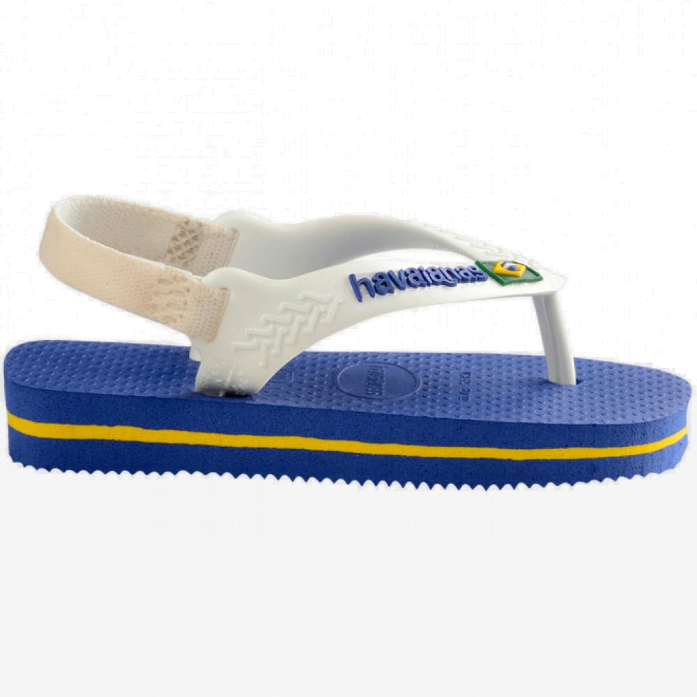 Havaianas Baby Brasil Logo II FlipFlop Unisex niños Marine Blue 25 EU