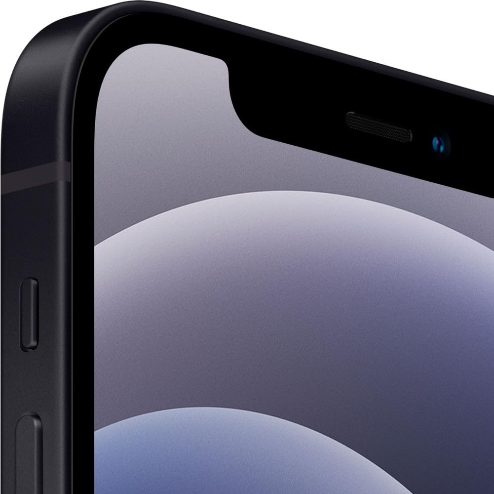 Apple iPhone 12, 64GB, Negro, Totalmente Desbloqueado (renovado)