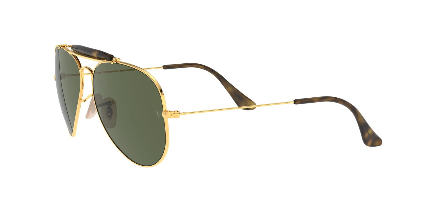 Ray-Ban RB 3029 Gafas de Sol, Gold, 62 para Hombre