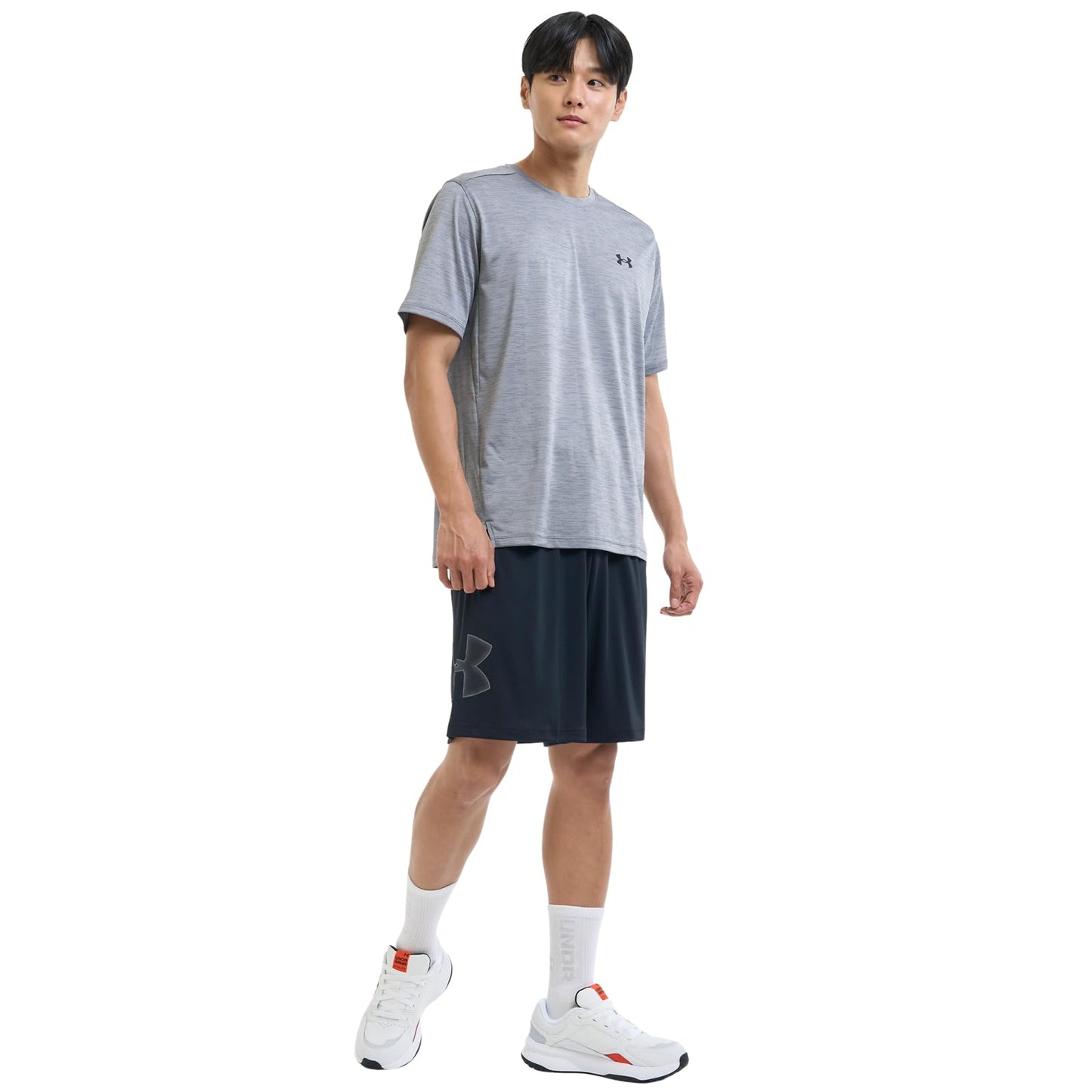 Under Armour Tech Graphic Short Pantalones cortos, Negro 03, L Hombre