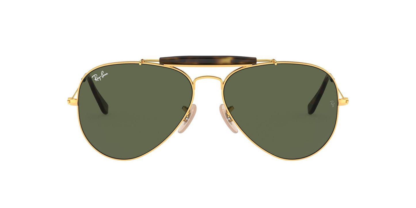Ray-Ban RB 3029 Gafas de Sol, Gold, 62 para Hombre