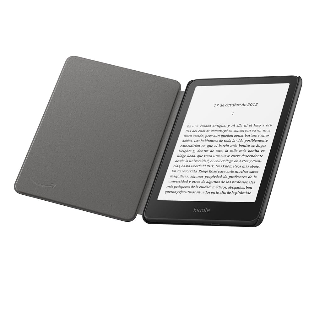 Funda Amazon Kindle Paperwhite y Amazon Kindle Colorsoft | Funda protectora ligera, plegable y resistente al agua | Tela