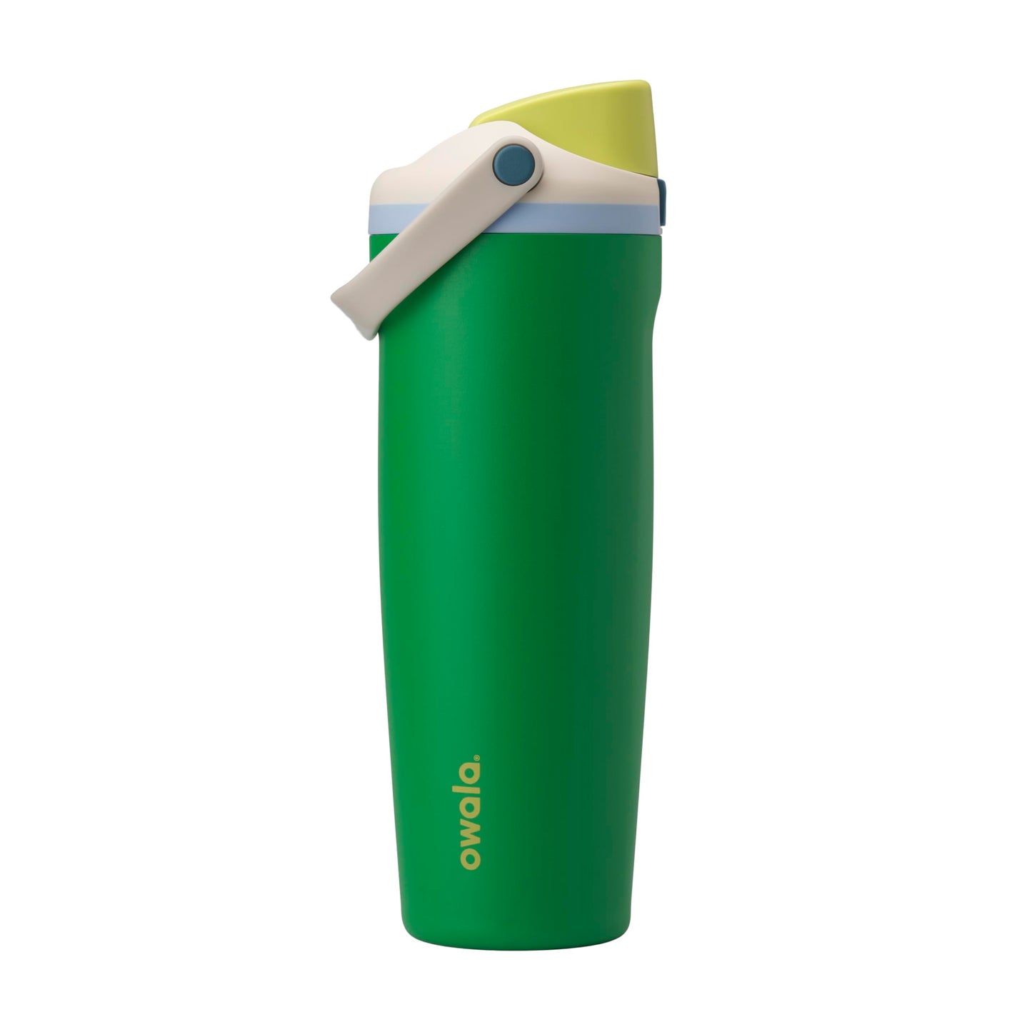 Owala FreeSip Sway - Acero inoxidable - 850.5 g - Bronceado/Verde (Putting Green) (Amazon)