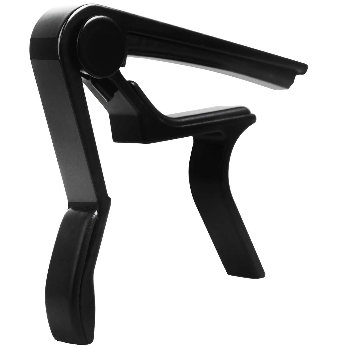Cejilla para guitarra, 6 cuerdas, guitarra acústica y eléctrica, SIIWOO, Cejilla acústica Capotraste (negro)