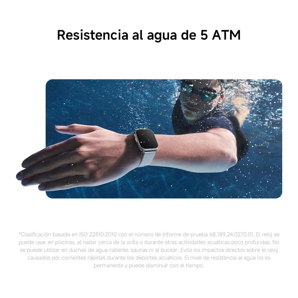 XIAOMI Redmi Watch 5 Lite, Llamadas Bluetooth, Pantalla AMOLED de 1.96 Pulgadas, Monitor de frecuencia cardíaca, 150 Modos Deportivos, hasta 18 días de autonomía, Dorado