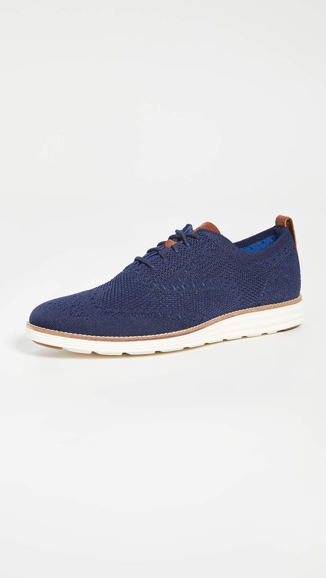 Cole Haan Herren Original Grand Stitchlite Oxfords, Blau Navy/Ivory, 45 EU