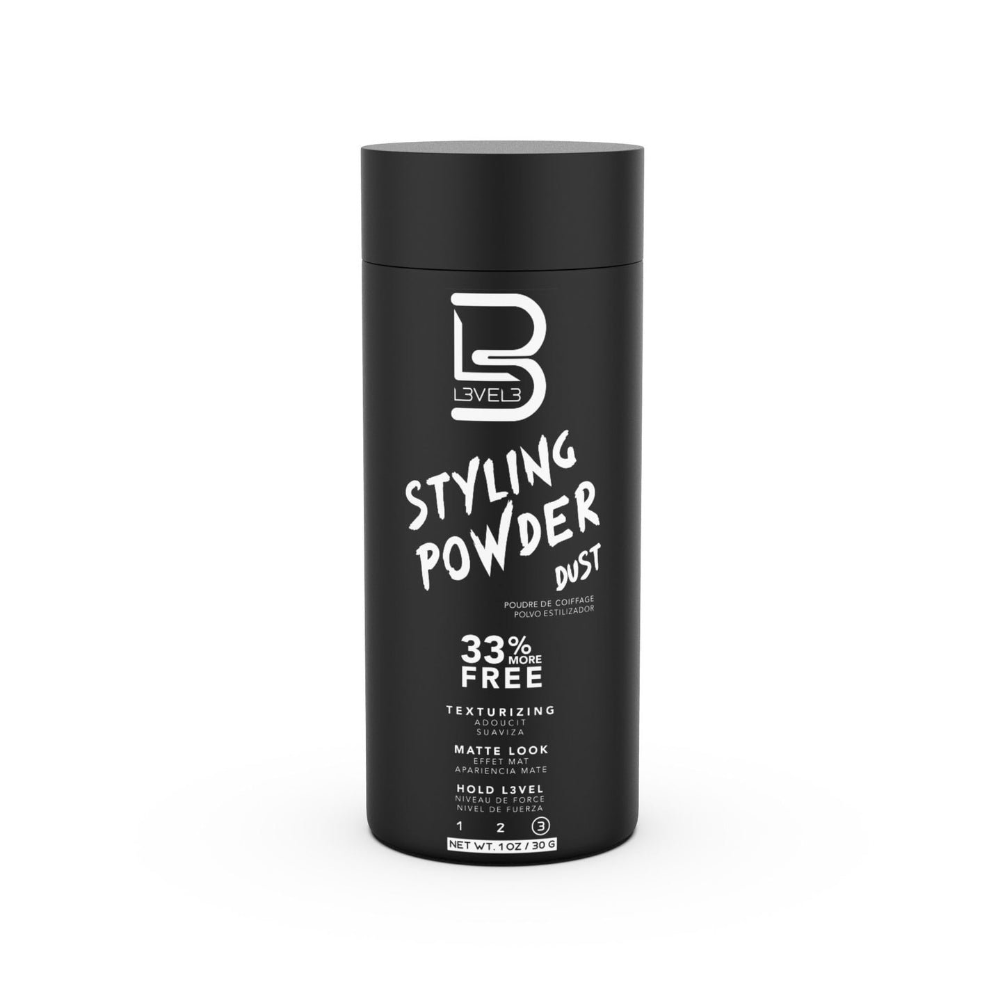 L3VEL3 Styling Powder For Men 1 oz Powder