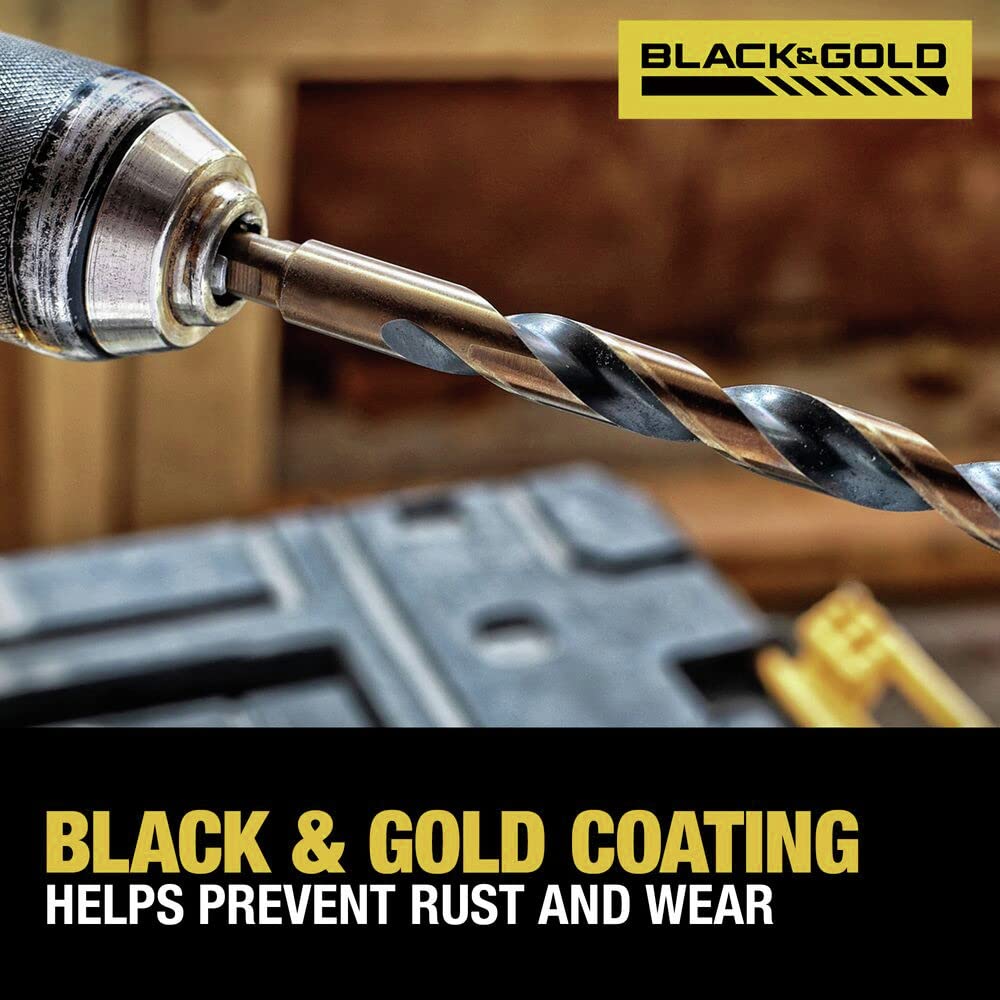 DEWALT Brocas DWA1181, color negro