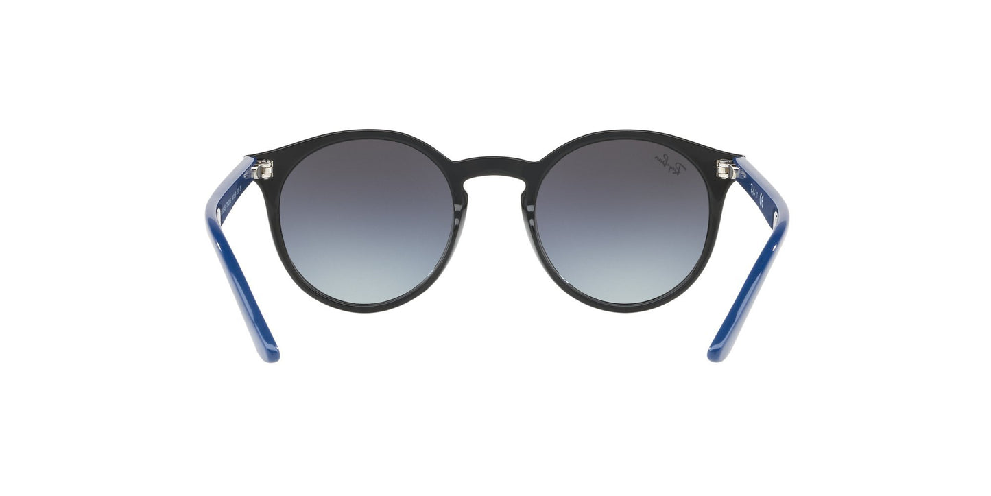 Ray-Ban 0RJ9064S 70428G 44 Gafas de Sol, Black/Grey Gradient, Unisex-niños