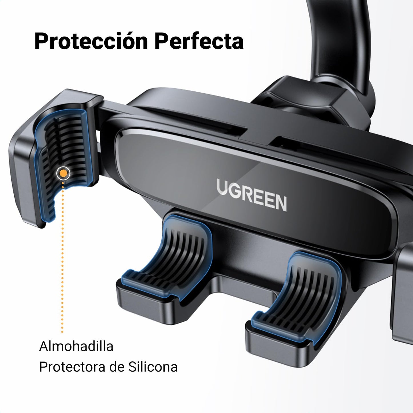 UGREEN Soporte Móvil Coche por Gravedad con Gancho para Ventilación
