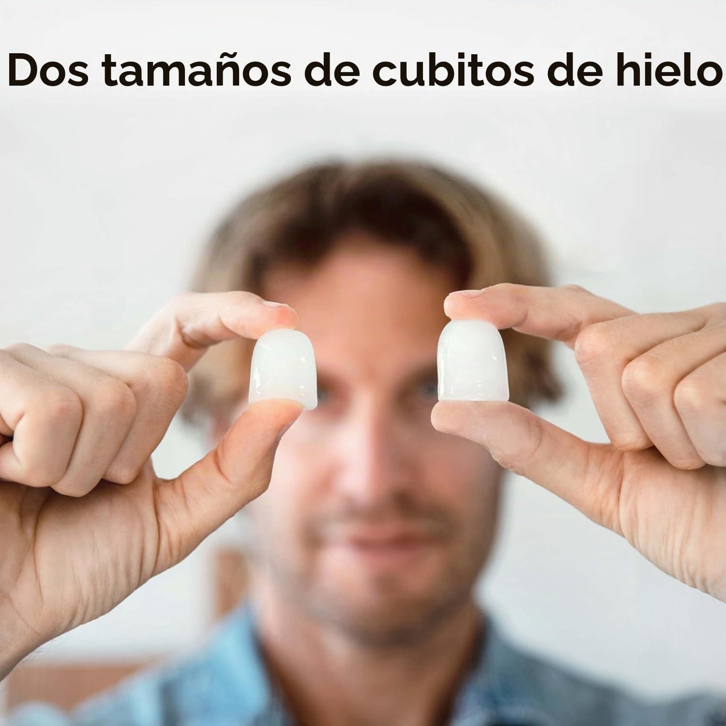 Silonn Encimera de máquina de hielo 9 cubos listos en 6 minutos, 11 kg en 24 horas, máquina de hielo autolimpiable con pala de hielo y cesta, 2 tamaños de Bullet Ice para el hogar, cocina, oficina,