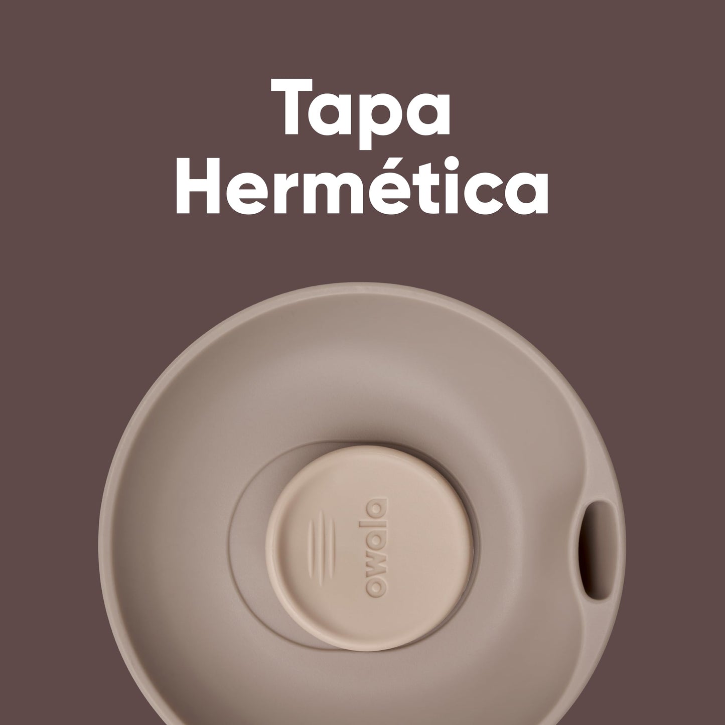 Owala SmoothSip Slider vaso térmico de café de acero inoxidable, 355ml, vaso reutilizable para café helado, taza termica cafe para llevar, sin BPA, termo cafe, sin BPA, Vanilla Bean