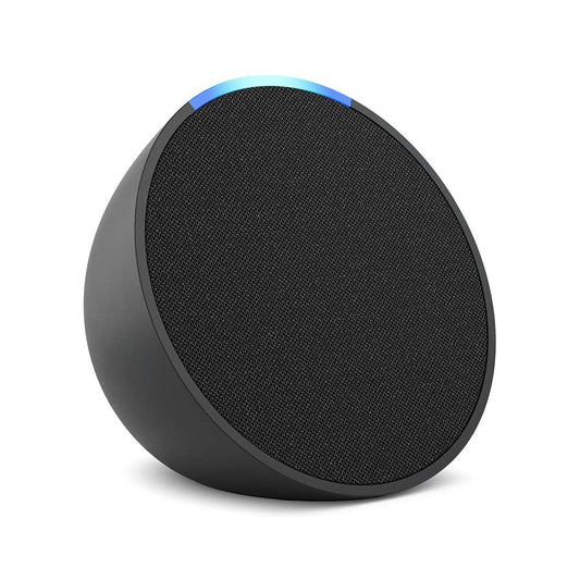 Echo Pop (Última generación) | Altavoz inteligente Bluetooth de sonido potente y compacto | Antracita, con Acceso Anticipado a Alexa+