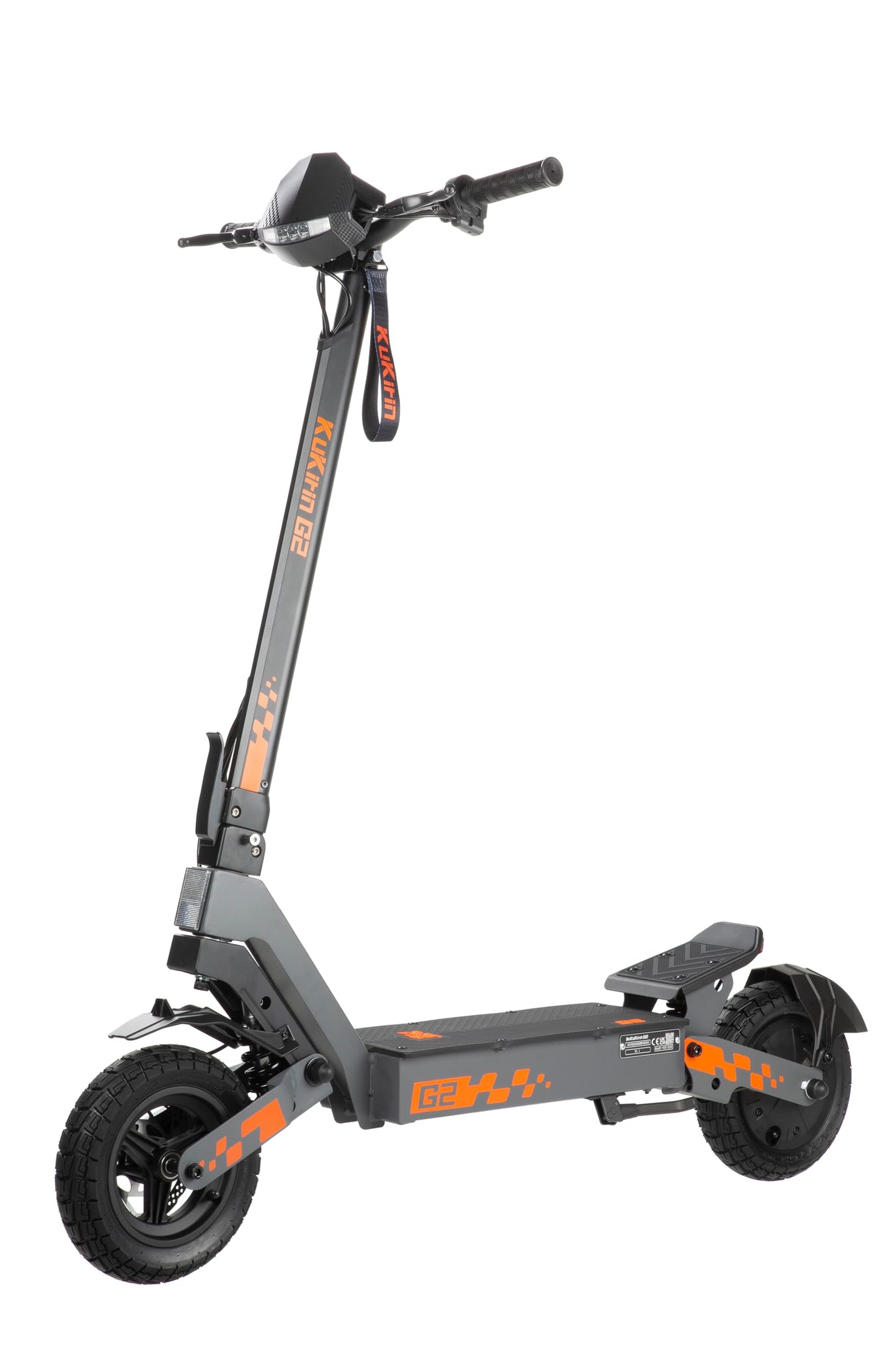 Kukirin G2 Patinete eléctrico Plegable, batería de 48 V 15 Ah, neumáticos de 10 Pulgadas, autonomía de 55 km, Pantalla táctil, Frenos de Disco Delanteros y Traseros, Patinete eléctrico para Adultos