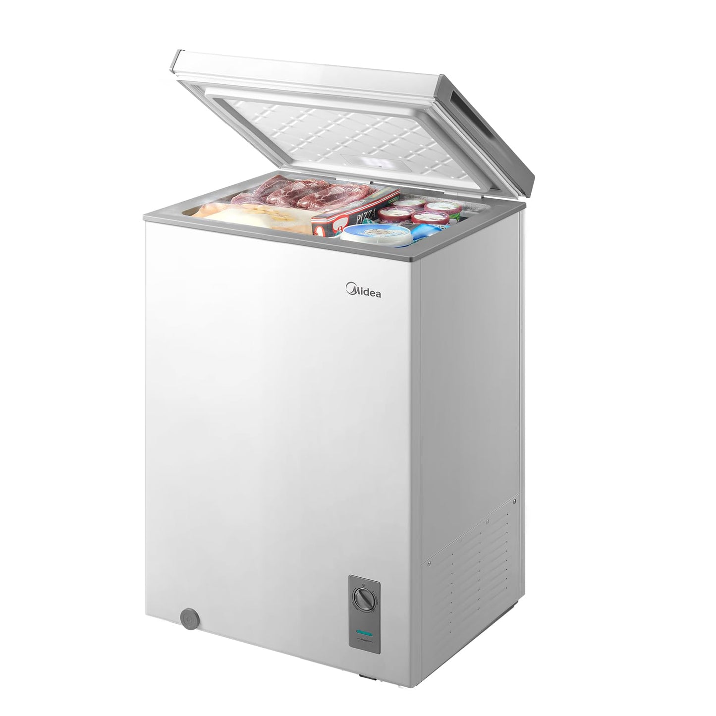 Midea MERC04C4BAWW - Congelador de pecho de 3.5 pies cúbicos, color blanco