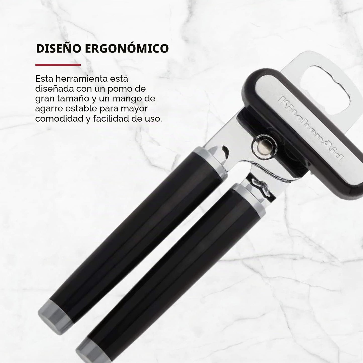 KitchenAid - Abrelatas multifunción clásico