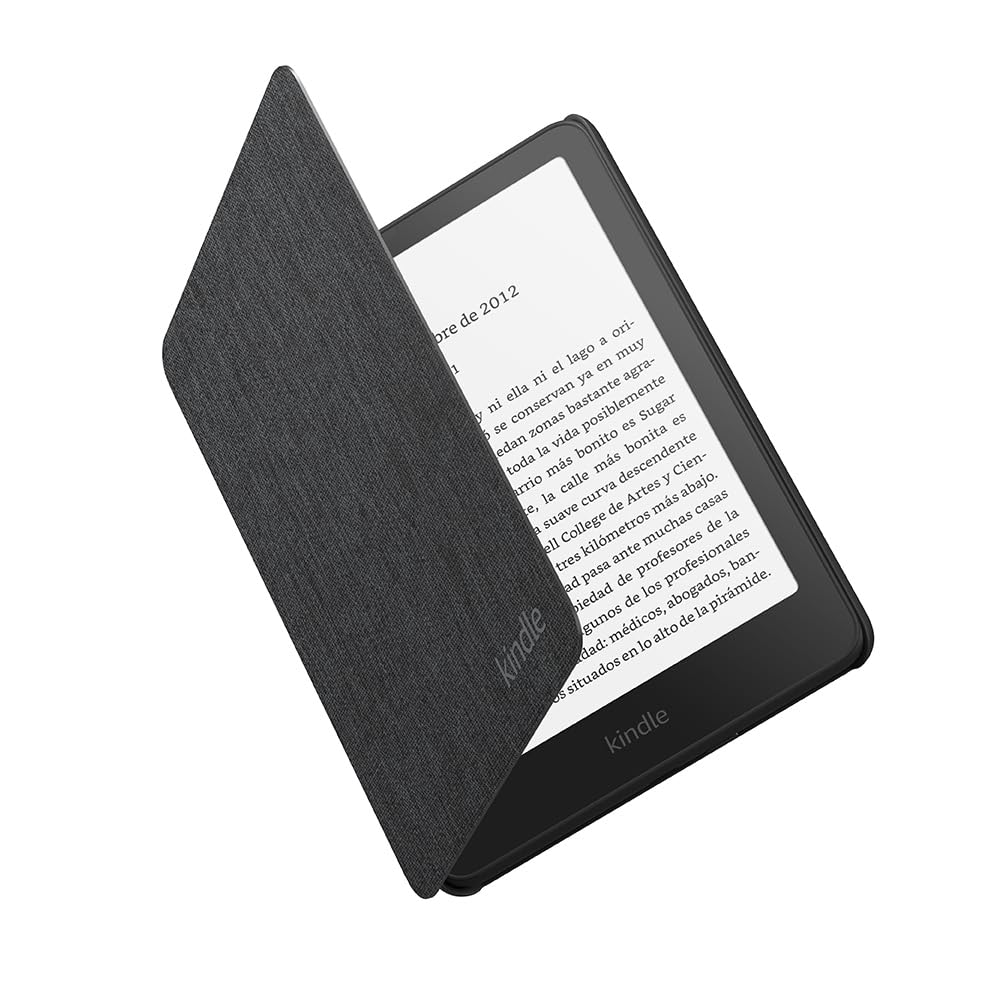 Funda Amazon Kindle Paperwhite y Amazon Kindle Colorsoft | Funda protectora ligera, plegable y resistente al agua | Tela