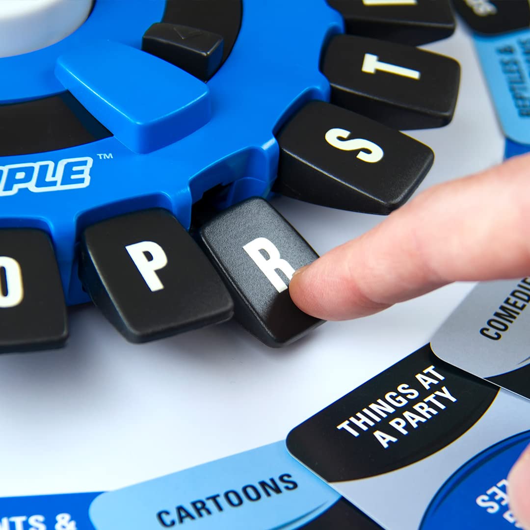 USAOPOLY TAPPLE® - Juego de mesa de palabras en familia para los más rápidos | Elige una categoría y compite contra el temporizador para ser el último jugador | Juego de aprendizaje ideal para todas