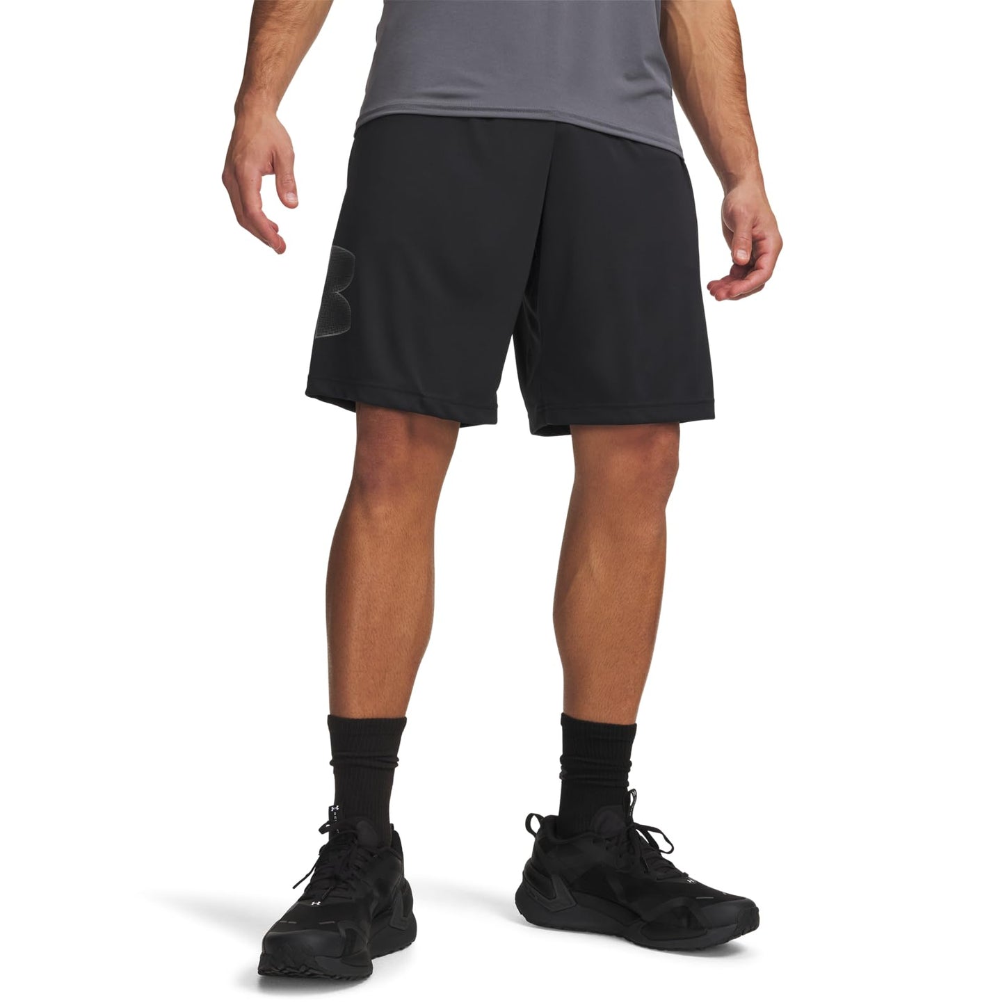 Under Armour Tech Graphic Short Pantalones cortos, Negro 03, L Hombre