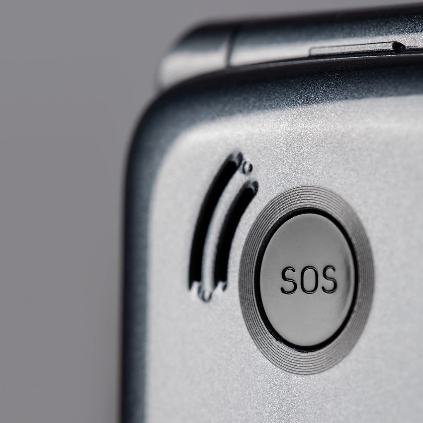SPC Stella 2 - Teléfono móvil de Tapa para Mayores, Botones y Teclas Grandes, fácil de Usar, configuración remota, botón SOS, USB-C, 3 memorias directas, Base de Carga, Color Negro